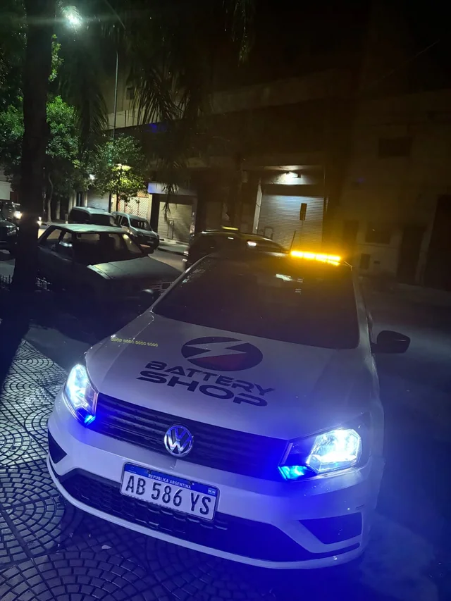 Móvil de auxilio de Battery Shop en Buenos Aires
